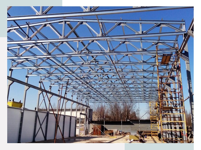 Строительство цехов в Курганинск от 624 руб. под ключ