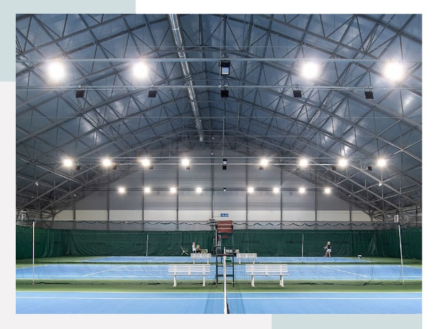 Строительство теннисных кортов в Курганинск от 624 руб.