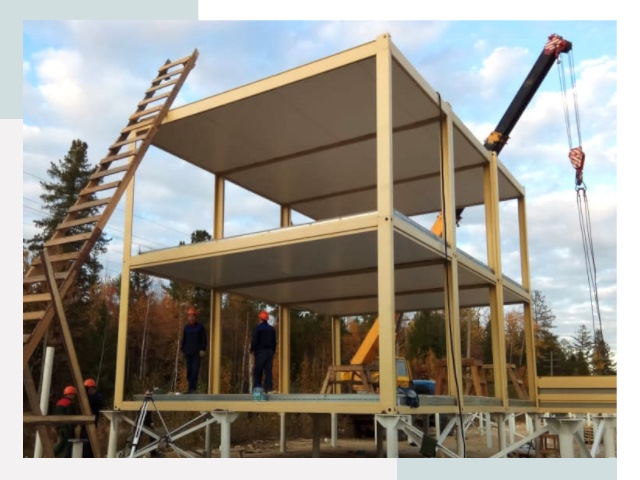 Строительство модульных здания Курганинск