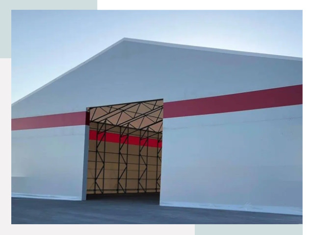 Быстровозводимые ангары в Курганинске