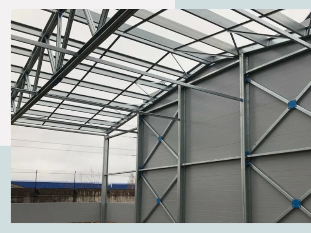 Каркасные ангары от СтальСтрой-Кгн по цене от 624 руб.