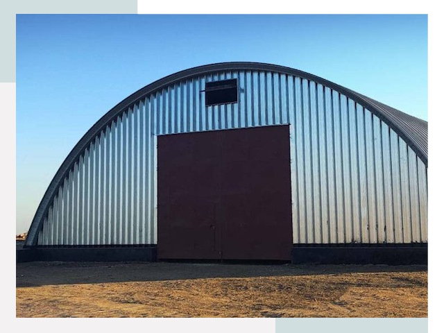 Арочные ангары в Курганинске