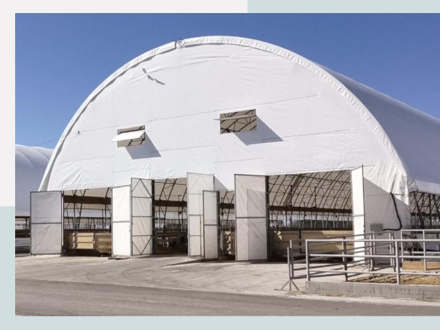 Тентовые ангары по цене 624 руб. в Курганинск