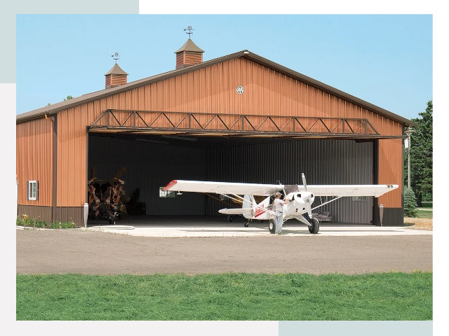 Ангары для самолетов в Курганинске