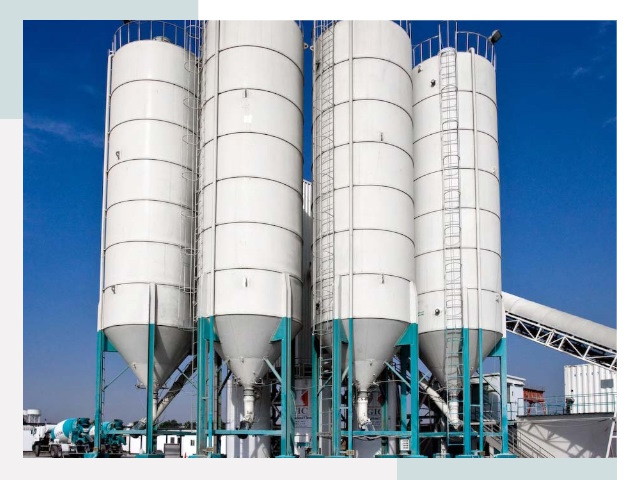 Строительство цементных силосов в Курганинске