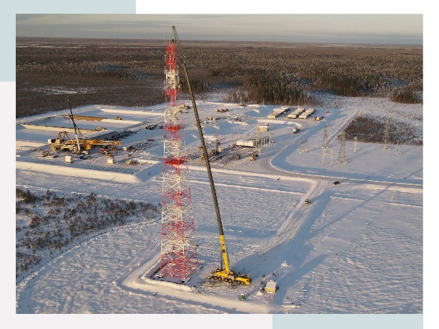 Мачты связи в Курганинске