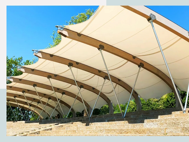 Мембранные конструкции в Курганинск от 624 руб. за м2