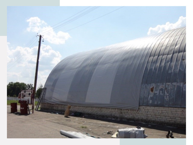 Ремонт ангаров в Курганинске