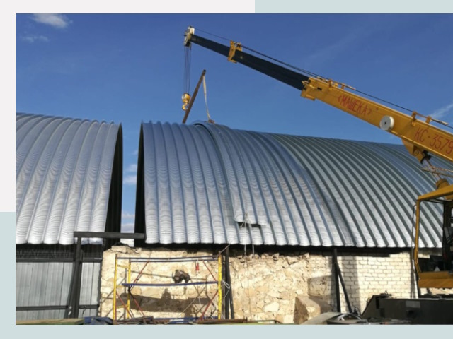 Реконструкция ангаров в Курганинске от 624 руб.